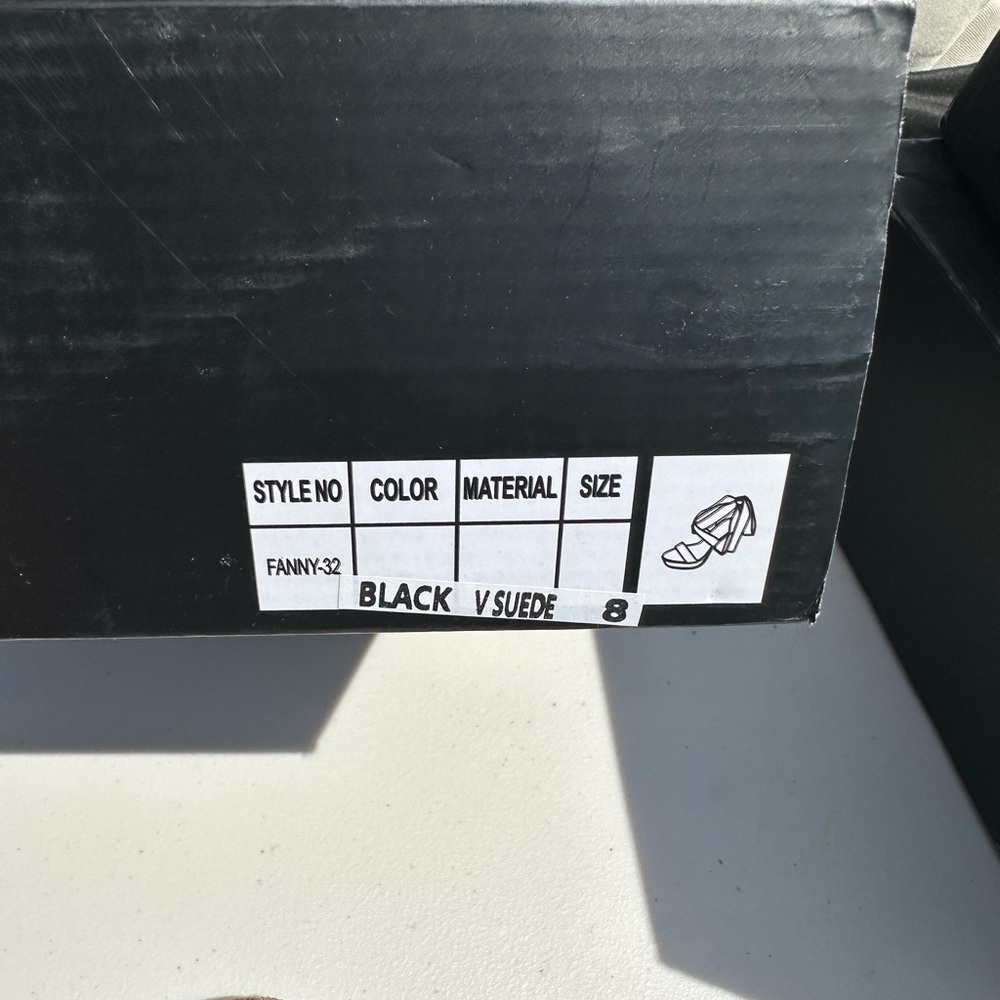 Black Suede Shoes